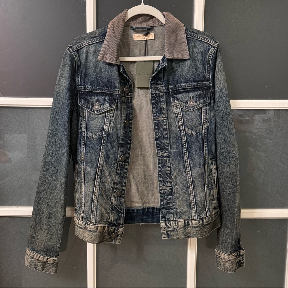 All Saints Indeep Jean Corduroy Jacket